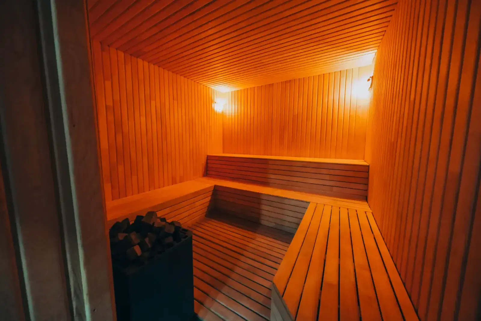 Kastilya Hotel: Timber sauna
