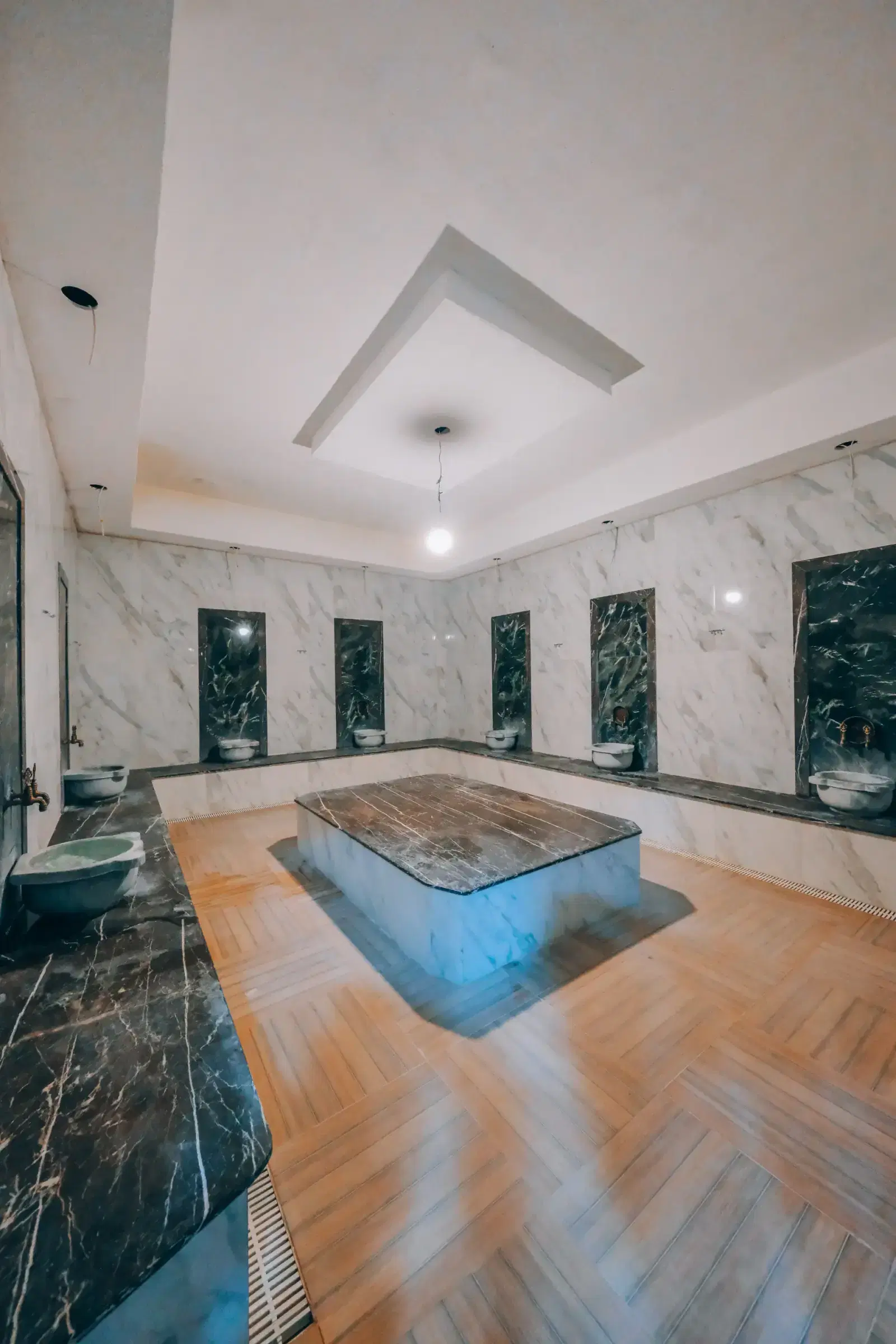 Kastilya Otel: Türk hamamı, mermer göbek taşı