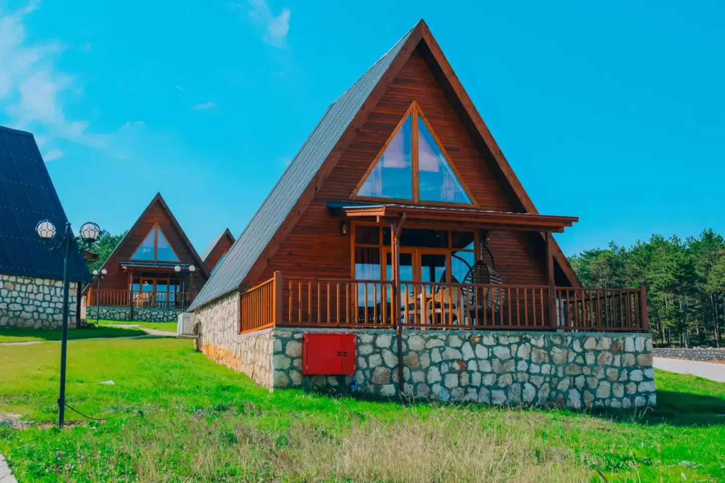 Stone house interior